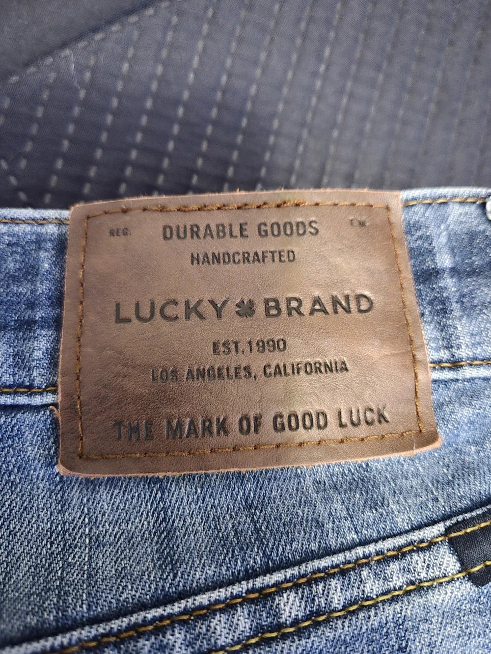 Men's Light Blue Straight-Leg Jeans 33x32 #570